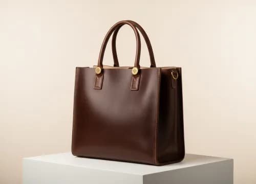 Leather Tote Shoulder Bag
